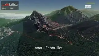 Axat - Fenouillet ∆ hiking trails ∆ 3d-trail.com/france/