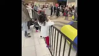 Jumping at Ingram mall
