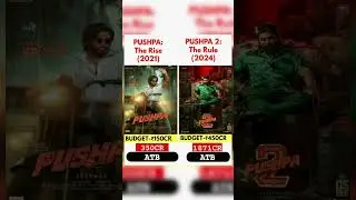 🎬 Pushpa 2 Budget Will Blow Your Mind 😱🔥 #Pushpa2 #AlluArjun #Shorts