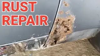 Rust removal at home garage