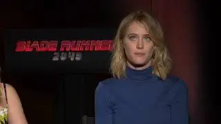 Blade Runner 2049 Interview Sylvia Hoeks, Ana de Armas & Mackenzie Davis 2