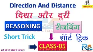 Direction And Distance Reasoning In One Shot | SSC MTS | SSC GD | RPF Reasoning By R.Anshu #05