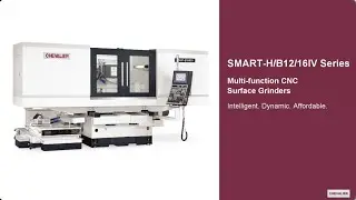 【CHEVALIER】SMART-H/B12/16IV Series│Multi-function CNC Surface Grinder