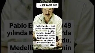 11 Ocak 2026 Pablo Escobar Kimdi? | D&uuml;nyanın En &Uuml;nl&uuml; Uyuşturucu Baronu