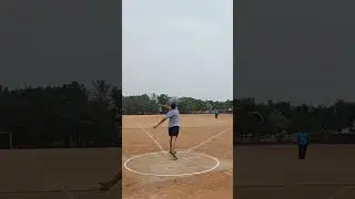 Namakkal cm trophy2023. School girl discus throw...