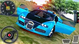 Police Car Bugatti Offroad 4x4 Drift Driver - European Luxury Cars Simulator - Android Gameplay