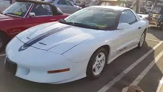 1994 Pontiac Trans Am 25th Anniversary 1 of 2000 Made 94 Trans-Am $19,000 California Auto Auction 25