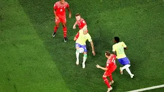 Vinicius Junior  & Richarlison vs. Switzerland | World Cup 2022 HD 1080i