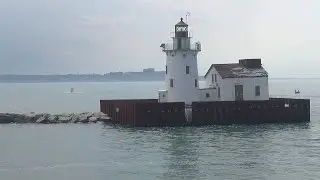 Lake Guardian doing research on Lake Erie