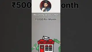₹5,000 Mahine Ke RD Se 5 Saal Baad Kitna Milega?😱 Post Office RD 2025 Calculation #FestiveWithShorts