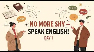 Stop Being Shy! A1- A2 Simple Phrases to Start Speaking Today  #englishpodcast #learnenglish #esl