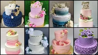 Latest 2 tier Cake Design | Wedding/Engagement/Anniversary Best Tier Cake ideas