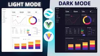 Dashboard || Vue 3 & TailwindCSS v4.1  Build a Responsive Admin Dashboard