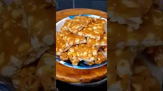 peanut Chikki mungfali Chikki #food #cooking #crunchy treats#Sandhya's kitchen