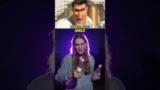 Metro Man Dance 🦸&zwj;♀️ | 🌈 Neon Rainbow Waterworks #шорты