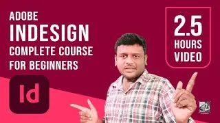 Learn Adobe InDesign in Just 2.5 Hours! - Complete Course for Beginners #indesign #design #adobe