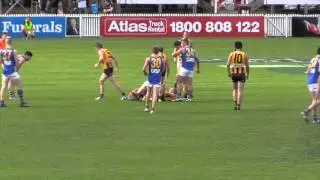 Final stages of 2015 AFL Victoria Development League Grand Final