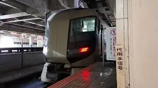 東武500系517F+508F　北千住駅1番線通過（特急専用ホーム到着）　20250328 094111