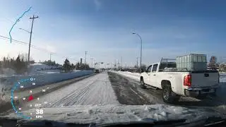 Driving from Yellowknife Old Town to Kam Lake Rd.(Part 2)