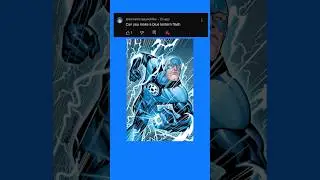 How to make Blue Lantern Flash from DC Comics in Lego