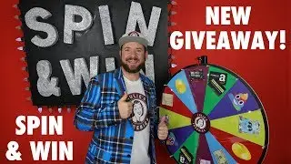 NEW GIVEAWAY! SPIN & WIN  is coming to Youtube - September 6, 2018
