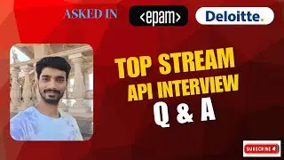 Stream API Easy Interview Questions in Java | 5 Must-Know Examples| Asked in EPAM