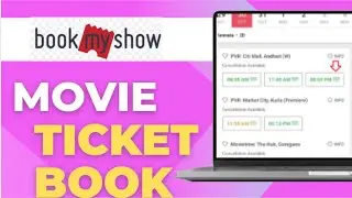 How To Book Movie Tickets Online Using Bookmyshow