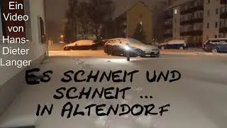 Chemnitz: Es schneit und schneit ... in Altendorf - 8. Februar 2021