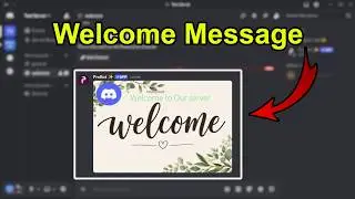 How to Setup ProBot Welcome Message with Image