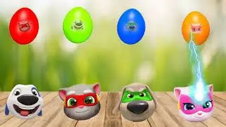(TOM) Wrong Heads talking tom | talking hero - talking angela - talking hank EP 01
