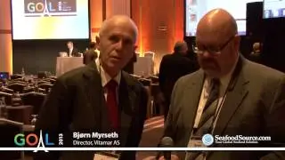 SeafoodSource.com interviews Bjorn Myrseth  at GOAL2013