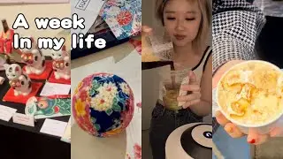 NYC Weekly Vlog | Unboxing Coffee Machine | Temari Ball Workshop | Trader Joe&rsquo;s Haul