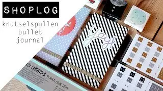 SHOPLOG || Knutselspullen Bullet Journal 6 (Action & Ali express)