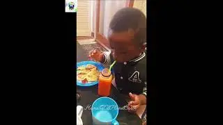 Его выбор на завтрак 🥞 #завтрак #жареноеяйцо