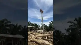 PEMASANGAN KONSTRUKSI JARINGAN LISTRIK ACEH TAMIANG