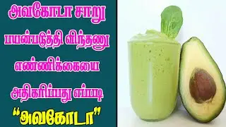 அவகோடா சாறு பயன்படுத்தி விந்தணு எண்ணிக்கையை அதிகரிப்பது எப்படி/Increase sperm count using avocado🥑🥑