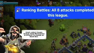 The Reckless Win Streak! 🏆Reckless Attacks Lead to a Rank Promotion?! #clashofclans #rankedgameplay