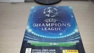 Panini COMPLETE UEFA Champions League 2007 - 2008 sticker album review.