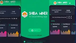Start mining Shiba Miner (SHIB) for free. easy access to the cryptocurrency world for everyone.
