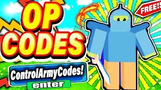 ALL NEW *SECRET CODES* IN ROBLOX CONTROL ARMY (roblox control army codes) NEW