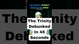 The Trinity Debunked In 45 Seconds #islam #islamic #christianity #allah #god #jesus #revert