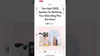 *SPOILERS* IPSY Glam Bag Plus April 2022 Sneak Peek | Viruzzzka