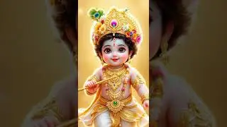 &ldquo;One Smile from Krishna Can Heal Your Heart 💙 | Cute Little Krishna #shorts&rdquo;
