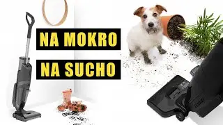 RoboJet Washer - mop elektryczny 2 w 1 - odkurza na sucho i mopuje na mokro
