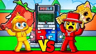 VALSSPELEN Met HACKS In DUELS In Steal A Brainrot! (Roblox)