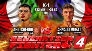 02 Abil Xhebro vs Arnaud Murat   K 1,  79 KG, Pro