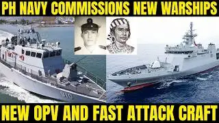 Филиппинский военно-морской флот ввел в строй новые боевые корабли: новые патрульные корабли и бы...