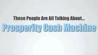 Prosperity Cash Machine Team Build wonderfull!!!!
