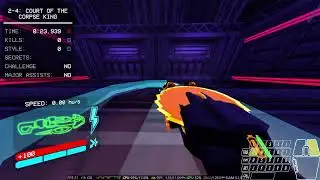 ULTRAKILL speedrun 2-4 Court of the corpse king 45.500 Any%