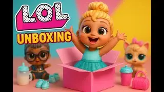 Unboxing LOL Surprise Remix Hair Flip Dolls: Adorable with Lots of Accessories!